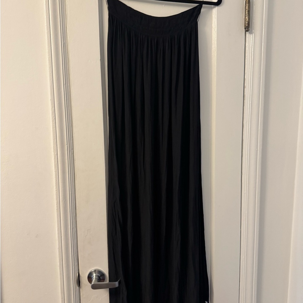 Elegant Black Maxi Skirt